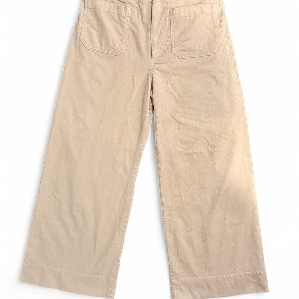Anthropologie The Colette Wide-Leg Corduroy Pants